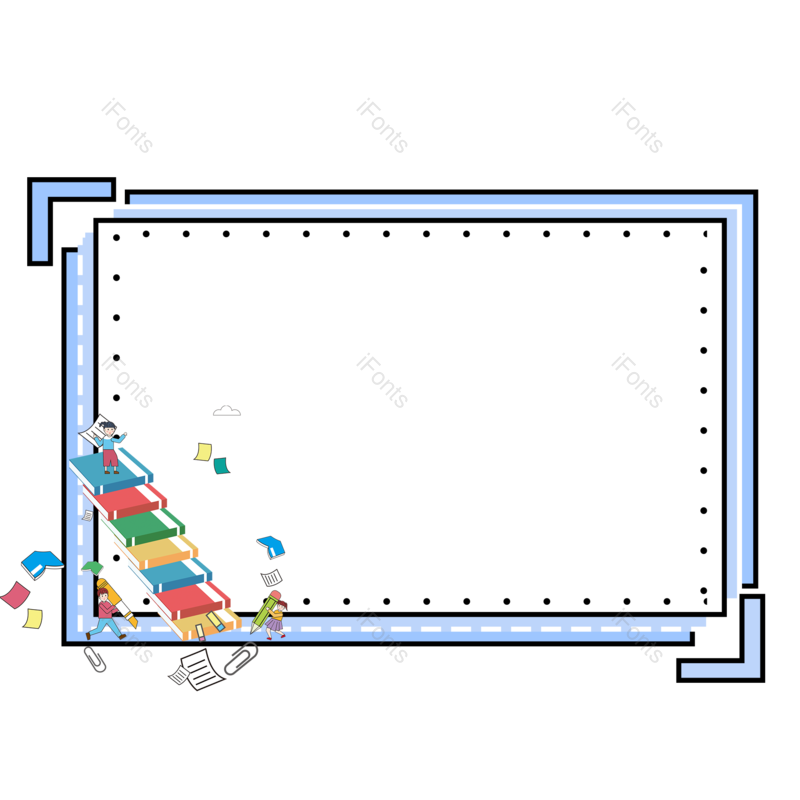 边框图片,手绘边框元素,边框元素PNG,卡通边框免抠素材